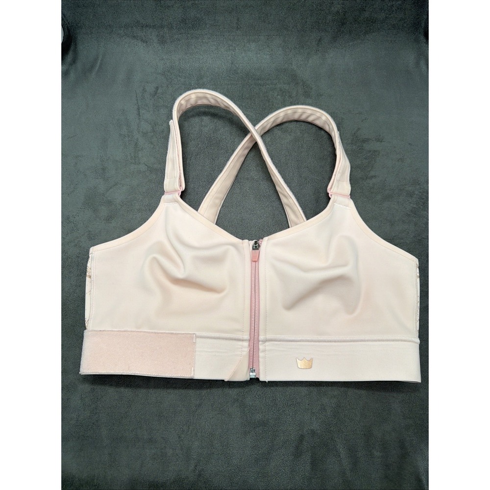 SHEFIT FLEX Blush Sports Bra High Support Fitness Activewear Size 1Luxe